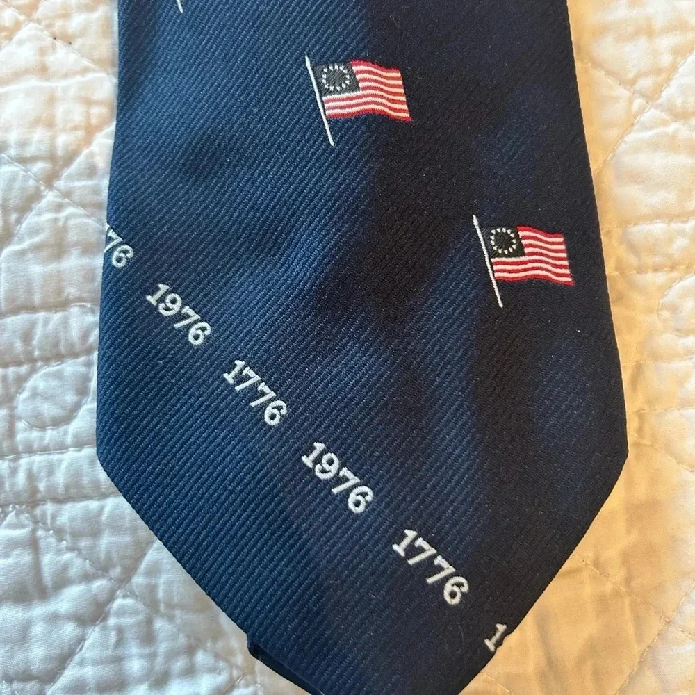 Vintage Angelo Corelli 1776/1976 Bicentennial Tie 🇺🇸